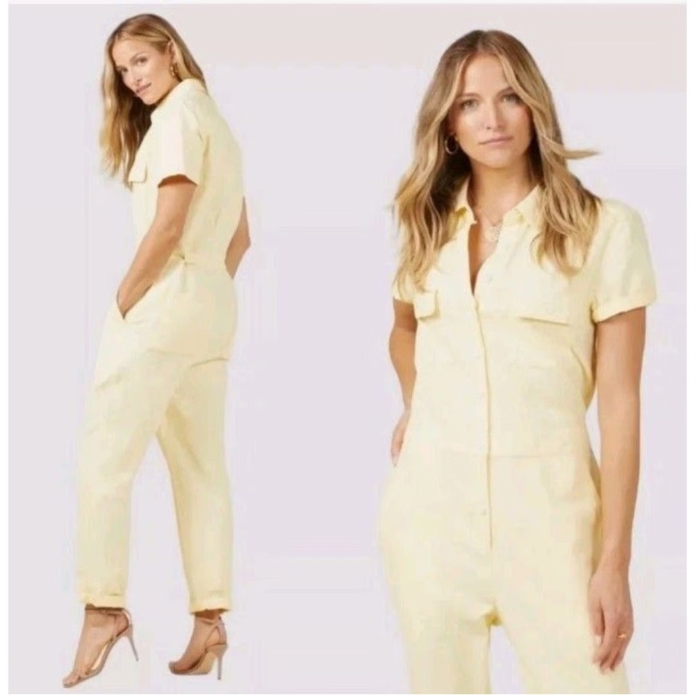 Outerknown Yellow Jumpsuit